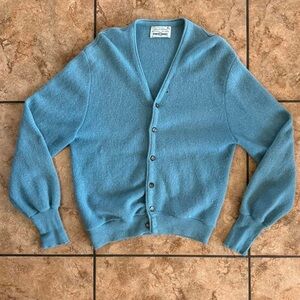 Arnold Palmer Robert Bruce Vintage Alpaca Wool Cardigan Sweater